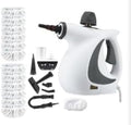 Saker Plus Handheld Steam Disinfection Cleaner-1500W High Pressure Multi-Surface steam cleaner handheld with 9 Attachments for Home Kitchen Bathroom Tile Grout Upholstery (Cleaner + 12 fiber cloth)