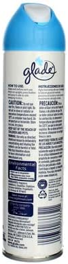Glade Clean Linen Spray Air Freshener 8 oz (Pack of 12)