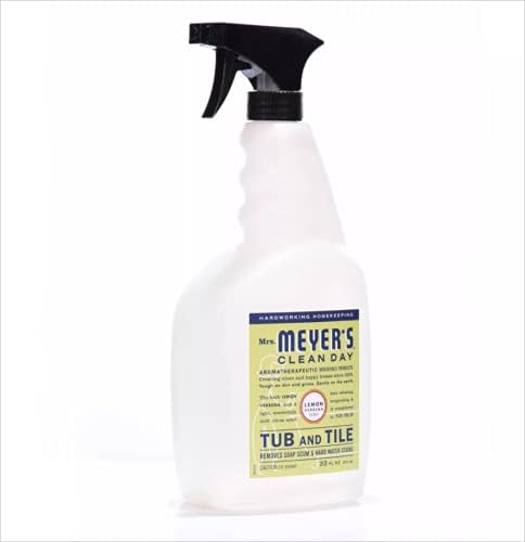 Mrs. Meyer's Tub and Tile Cleaner Lemon Verbena - (Case of 6 - 33 fl oz)