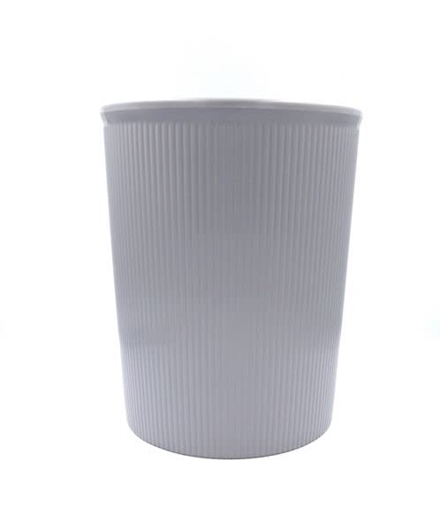 FIS Waste Basket Plastic Round 27.6cm Grey FSWA8811GY