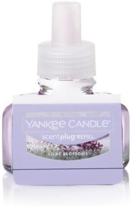 Yankee Candle Springtime Variety Pack - Scent Plug Diffuser Simplicity with Light Scent Plug Refill Lilac Blossoms and Lemon Lavender Variety Pack