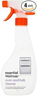 Oven &amp Hob Cleaner Essential Waitrose 500ml (Pack of 4)