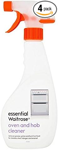 Oven &amp Hob Cleaner Essential Waitrose 500ml (Pack of 4)