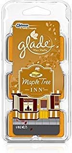 Johnson Glade Wax Melts Maple Tree Inn 6 Count 2.3 ounces