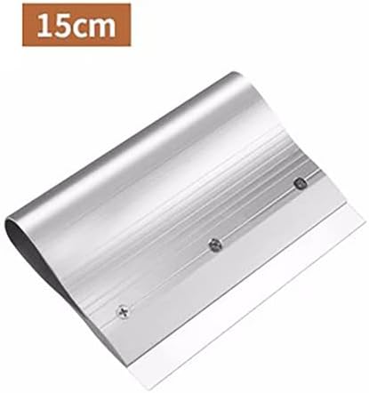 iDili Professional Stainless Steel Solder Paste Squeegee Kit - 0.4mm Ultra-Thin Blade SMT Stencil Scraper for PCB Assembly Aluminum Handle w/Non-Slip Grip (15CM)