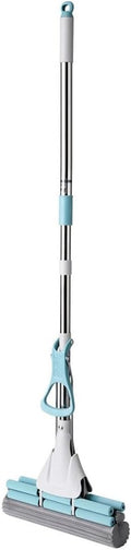 Roller Absorbent Rubber Sponge Mop Household Hand Free Large Lazy Squeeze