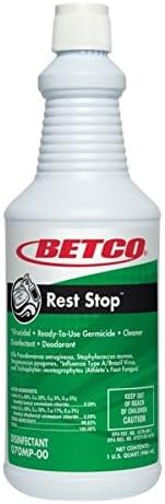 Betco® Rest Stop™ Restroom Cleaner Citrus Floral Fresh 1-Quart Pack Of 12