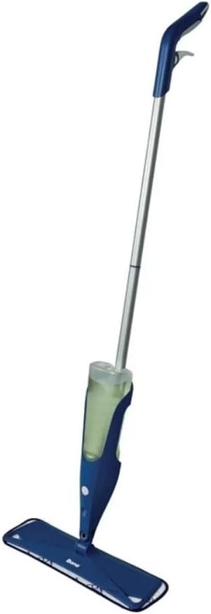 Hard Floor Mop with Microfiber Pads – All-Surface Flat Mop for Tile Hardwood &amp Laminate