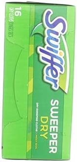 Swiffer Dry Sweeping Disposable Cloths 16 ct (Pack of 12) Natural 12