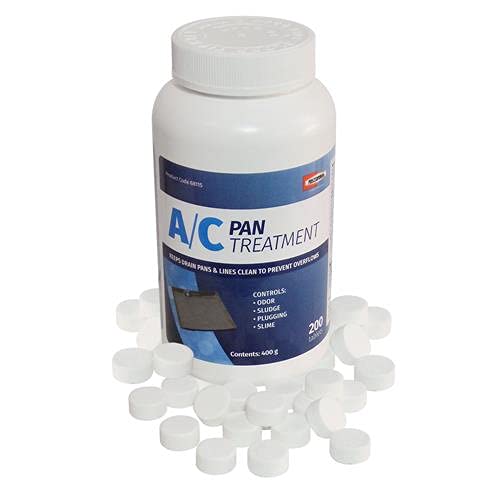 CASE of (12) - Hydrex A/C Pan Treatment Tabs - 200 Tablets per Jar