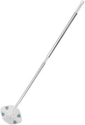 Electrostatic Dust Mop with Rotatable Handle and Dry Cloth Pack Small Triangle Floor Mop for Hardwood and Wood Floor Cleaning Hands-Free Washing Indoor Dust Removal Tool for Home