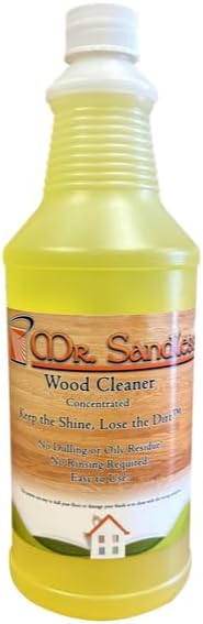 Brand Wood Floor Cleaner Concentrated Formula Safe Cleaning for all Type Floors Wood Engineered Laminates LVP/LVT and Tile Makes 16 Gallons 32 oz 1 qt