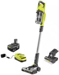 PCL720K-A32BR01 Fits for Ryobi 18V Cordless Stick Vacuum Kit with 4.0 Ah Battery Charger and Mini-Motorized Beater Bar