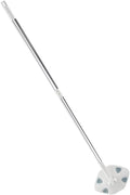 NOLITOY Rotatable Dust Mop with Retractable Handle Household Floor Cleaning Dry Mop for Home Use White Cleaning Tool