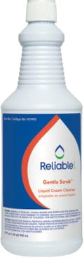 Gentle Scrub Liquid Cream Cleaner Great For Scratch Remover &amp Cleaning Anodize Aluminum - Brushed Stainless Steel 32.0 Fl Oz