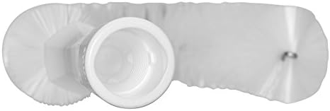 Vikan 53725 Hook Brush - 14.17-Inch Curved BPA-Free Pipe Tube and Gutter Cleaner Compatible with Vikan Extension Poles White
