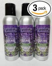Smoke Odor Exterminator 198 gm/ 7 oz Large Spray Lavender With Chamomile Set of Three Cans.