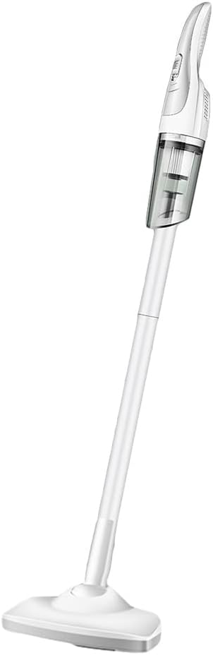 Aoun Lightweight Quiet Vacuum Cleaner Rechargeable Cordless 12KPa Powerful Suction Stick Cordless Upright Cleaners with HEPA Filter Household for Pet Hair Hardwood Carpet