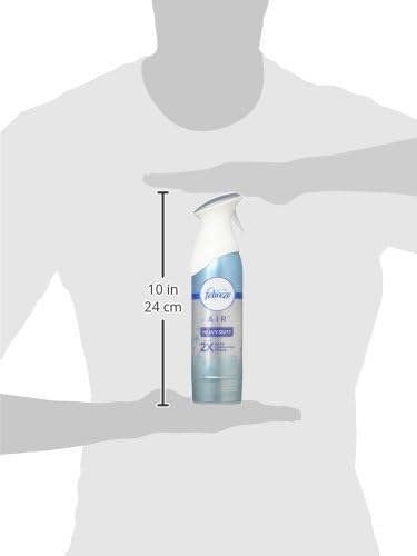 Febreze Air Mist Air Freshener Spray Odor-Fighting Room Spray Air Fresheners for Home and Bathroom and Kitchen Aerosol Can Heavy Duty Crisp Clean Scent 8.8oz (Pac of 6)