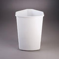 HandyCT KV FERRC PB32W 32 Qt. Replacement Waste Bin for Rotary Center White Plastic