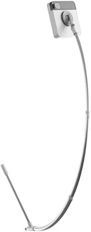 Stainless Steel Window Cleaner with 4pcs Cleaning PadsAdjustable Balcony Partition Door Household Glass Wiper for High Rise Windows(130cm)