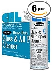 CRL 18X Glass and All Purpose Cleaner - Pack of 6 Cans