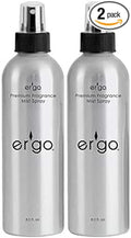Ergo Modern Premium Air Freshener Room Spray Linen Spray Aromatherapy Spray and Odor Eliminator Luxury Quality Mist Spray Base (8 fl. oz - Pack of 2 - Grapefruit)