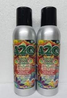 Smoke Odor Exterminator 198 gm/ 7 oz Large Spray 420 Set of Two Cans.