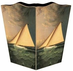 WB110 - Racing Cat Boat Wastepaper Basket