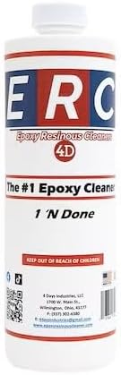 #1 Epoxy Cleaner – 1 N' Done 16 oz Concentrate | Helps Remove Oil &amp Grime | No Haze or Sticky Residue | For Epoxy Floors &amp Sealed Concrete |*Results depend on topcoat condition