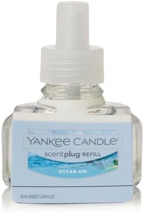 Yankee Candle Ocean Air Electric Home Fragrance Scent Plug Refill (Pack of 4)