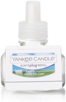 Yankee Candle Scent Plug Refill Clean Cotton (Pack of 6)