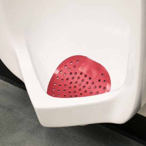 Soro Essentials- Scented Deodorizing Urinal Screen Cherry Scent Set of 12- Urinal Deodorizer for Toilets Bathroom Office Long Lasting Odor-Fighting Air Freshener Toilet Freshener Air Fresheners