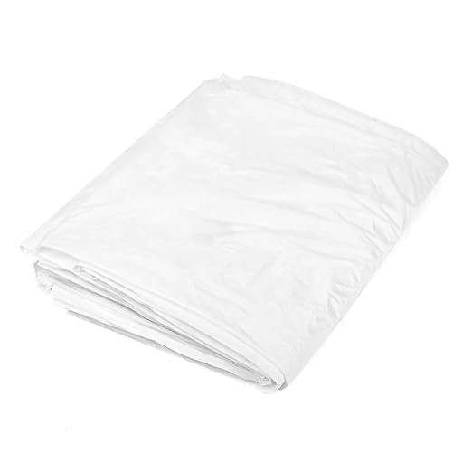 Aluf Plastics W39 33 Gallon White Trash Bags (Huge Pack of 150) 0.7 MIL - Garbage Bags for Commercial Business and Residential Spaces…