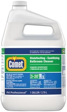 Comet Disinfecting Closed Loop Sanitizing Bathroom Cleaner 1 Gallon - 3 per case.