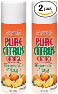Pure Citrus Air Fresher 4.0oz (2 Packs) - Pure Citrus Spray Orange