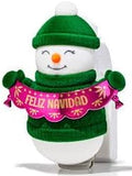 White Barn FELIZ NAVIDAD SNOWMAN NIGHTLIGHT Wallflowers Fragrance Plug