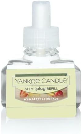 Yankee Candle Tropical Smash Variety Pack - Scent Plug Diffuser Margarita with Light Sensor Scent Plug Refill Iced Berry Lemonade and Beach Walk Variety Pack