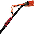 Glass Cleaning Brush Home Water Fed Telescopic Pole Kit Solar Panel Brush Rotating for Photovoltaic PanelWater Fed Telescopic Brush 3.6-10.8M Window Cleaning Pole Solar Panel Cleaning Equ