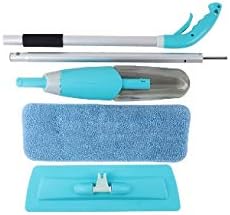 JSEIAJB Spray Floor mop with Microfibre Cloth Replace 2 Color Flat mops for Home Cleaning Kitchen Tile Clean Tools