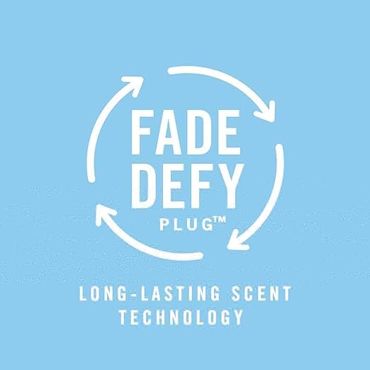 Generic F.e.b.r.e.z.e Odor-Fighting Fade Defy Plug Air Freshener (2) of 0.87 fl oz Refills (Moutain) Clear