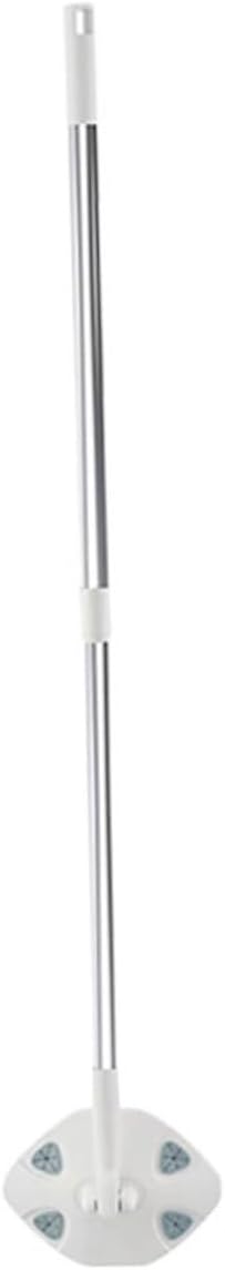 Household Dust Mop with Handle and Rotating Triangular Head Dry Tissue Refill Included Electrostatic Cleaning for Floors and Surfaces Convenient Floor Duster for Home Use