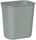 3.5-Gallon Small Soft Wastebasket [Set of 12] Color: Gray