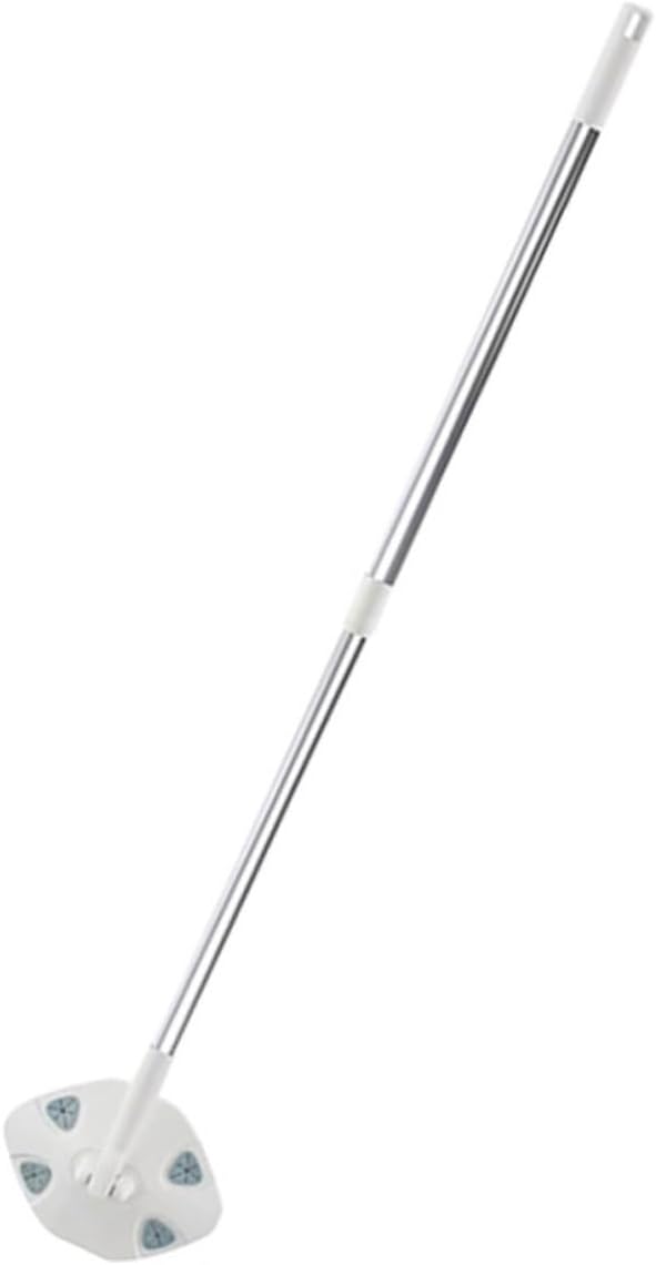 Ciieeo Dust Mop with Dry Tissue Pack Triangle Shape Electrostatic Sweeper Mop for Household Floor and Wall Cleaning Suitable for Wood and Hardwood Surfaces