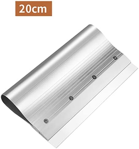 iDili Professional Stainless Steel Solder Paste Squeegee Kit - 0.4mm Ultra-Thin Blade SMT Stencil Scraper for PCB Assembly Aluminum Handle w/Non-Slip Grip (20CM)