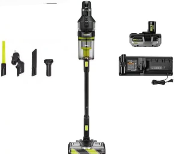 PBLSV719K Fits For RYOBI HP 18V Cordless Advanced WHISPER Series Stick Vacuum Kit with 4.0 Ah Battery and Charger