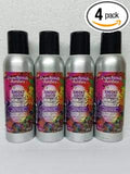 Smoke Odor Exterminator 198 gm/ 7 oz Large Spray Patchouli Amber Set of Four Cans.