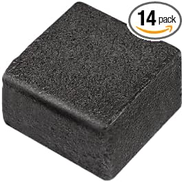 Pickleball Paddle Eraser 14 Pack – Rubber Cleaning Block 2-1/2 x 2-1/4 x 1 – Removes Dirt Ball Marks and Dust – Restore Paddle Surface Grip &amp Spin – Pickleball Paddle Cleaner Combo