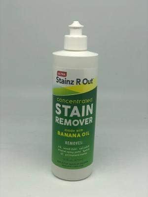 Ultra Stainz R Out 16 oz Concentrated Stain Remover - Original Banana Oil Formula from The Inventor.