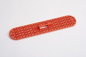 Briarwood 36 Dust Mop Frame (Box of 12) - 100% Made in USA - Safety Orange - Plastic Head &amp Handle - 5 Width - Floor Surface